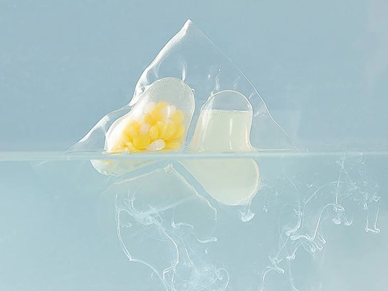 洗衣凝珠水溶效果